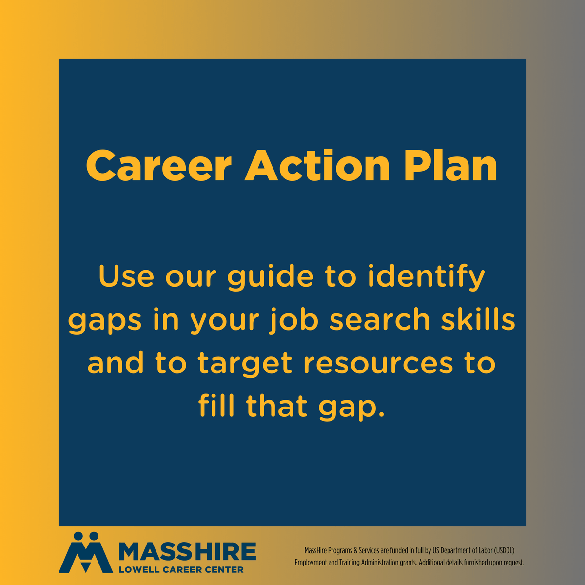 Creating a Career Action Plan is one of the major steps in your Re-Employment Services Eligibility Assessment. Here's a checklist guide to make this easier for you. 
masshirelowellcc.com/wp-content/upl…