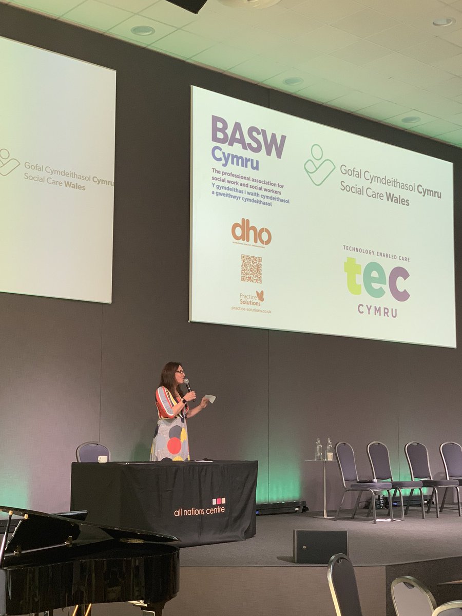 'In all my experiences, social workers were the consistent factor. Social workers helped us to make sense of what we needed, when we couldn't articulate it ourselves.' Sarah McCarty, our Director of Improvement and Development, has brought the conference to a close.
