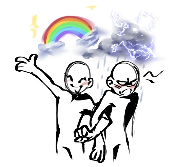crying_anabell's tweet image. Two kinds of gays:
Rainbow gay
Thunder gay