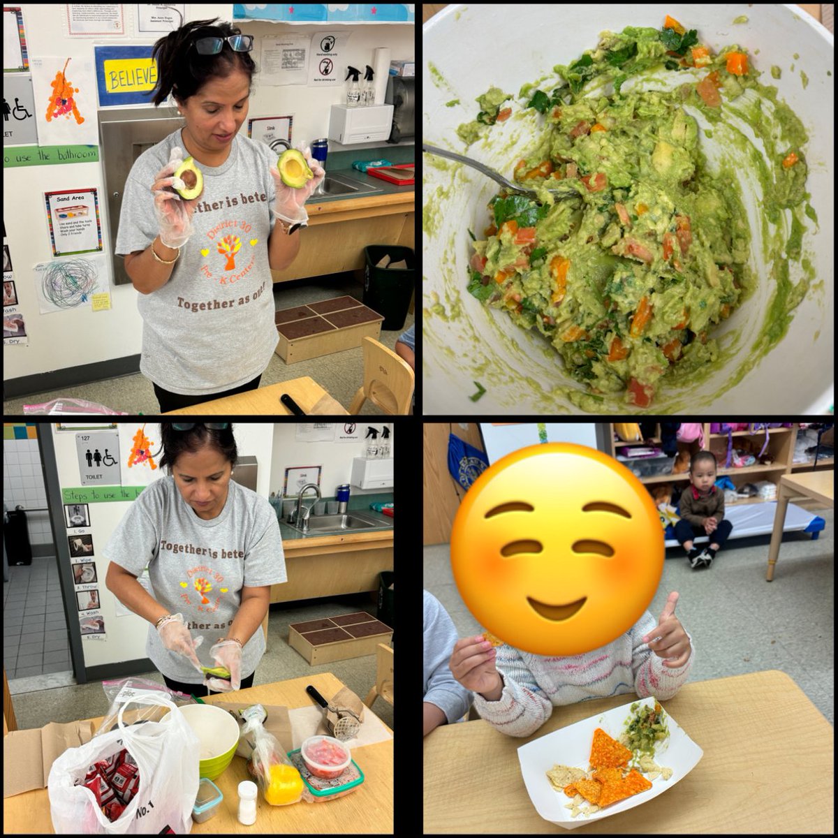 D30PreK's tweet photo. This week in 3K, we made fresh guacamole for Tasty Tuesday! #3kforall @nycdistrict30 @SuzyGoldstein https://t.co/dF3ohFccOR