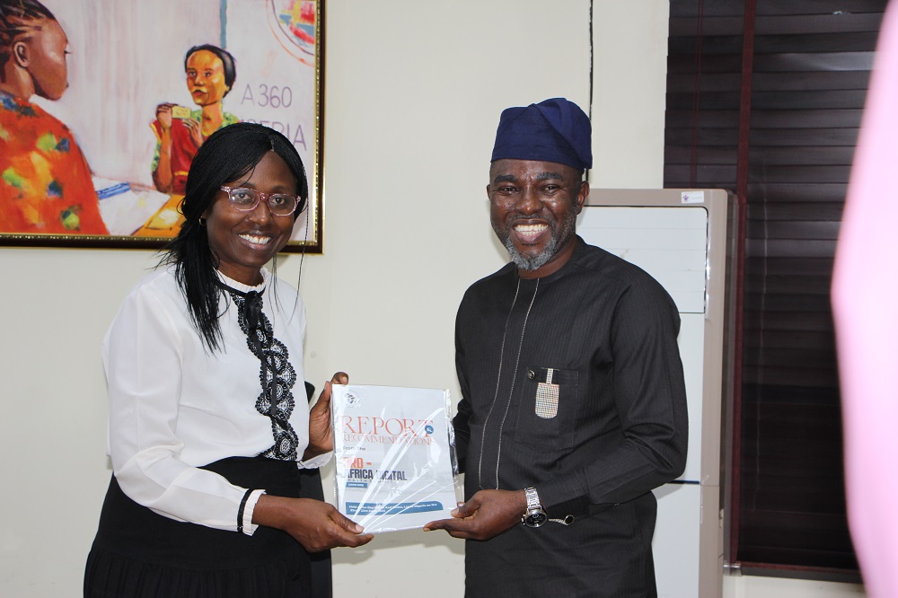 SFHNigeria's tweet photo. @SFHNigeria participated in the 3rd Africa Digital Health Summit (ADHS 2023), and we were excited to receive the Report & Recommendations from ADHS 2023, presented to the Deputy Managing Director, Dr Jennifer Anyanti @JAnyantiSFH, by Dr Niyi Osamiluyi @drosams, CEO of Premier Medical Systems, @Pms_ng.

We engaged in conversations about the effective use of digital innovations to advance Universal Health Coverage. Notably, one of the key takeaways from these discussions highlighted the immense potential for harnessing outcomes from the Africa Digital Health Summit. These outcomes can pave the way for innovative healthcare systems that will contribute to the journey towards achieving universal health coverage.

Looking ahead, SFH is gearing up to attend the 2023 Global Digital Health Forum @The_GDHN, scheduled to take place from December 4th to 6th in Washington D.C.

Stay tuned for further updates and insights.
#Global #UHC #digitalinnovations @gatesfoundation, @eP4FP