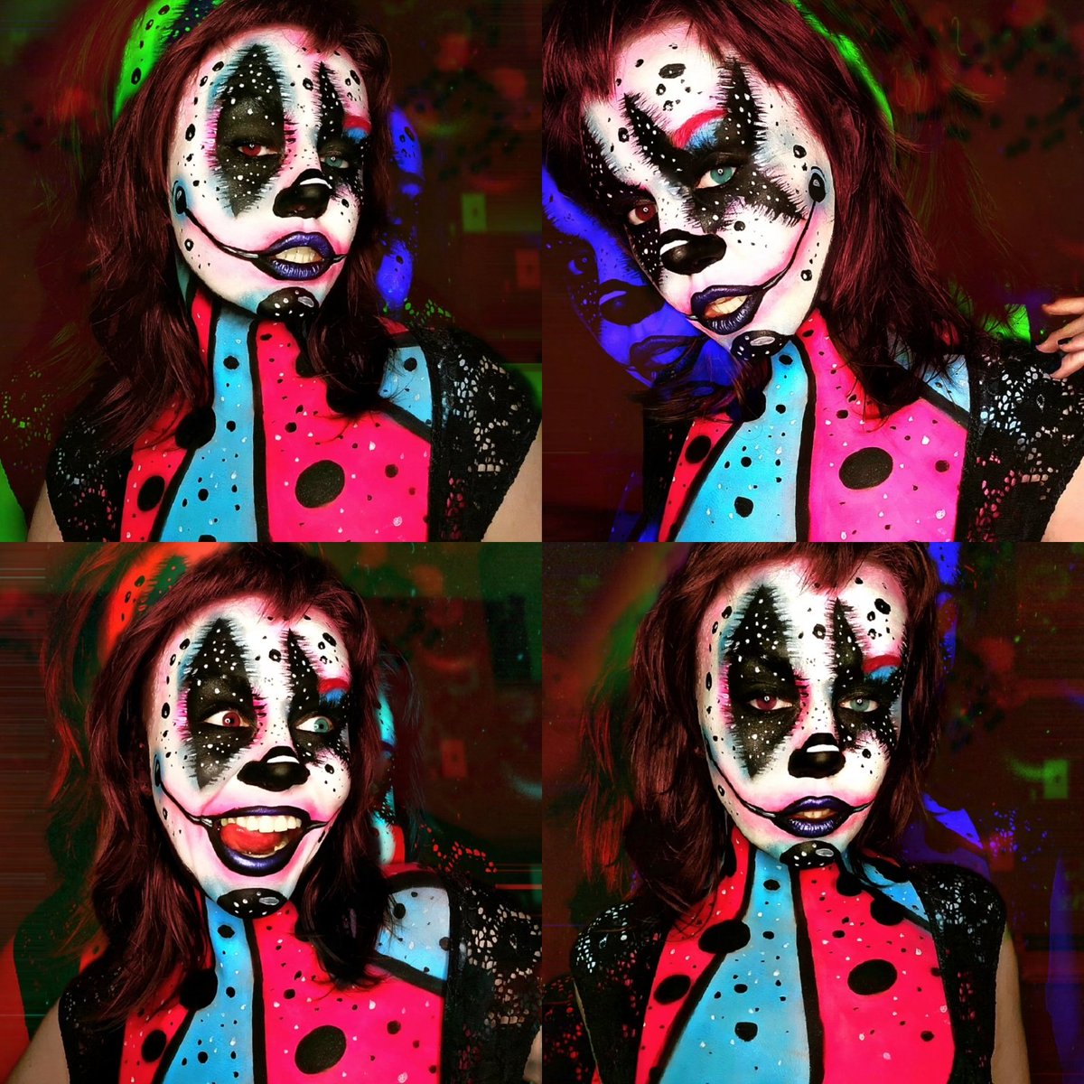 🧀🤡💙💕 #clownmakeup #clown #makeup #makeupartist #clowns #clowncore #mua #horror #clowngirl #cosplay #circus #art #sfxmakeup #makeupideas #scary #creepy #clowncheck #facepaint #horrormakeup #makeuplooks #sfx #abstractmakeup #avantgardemakeup #editorialmakeup #messymakeup