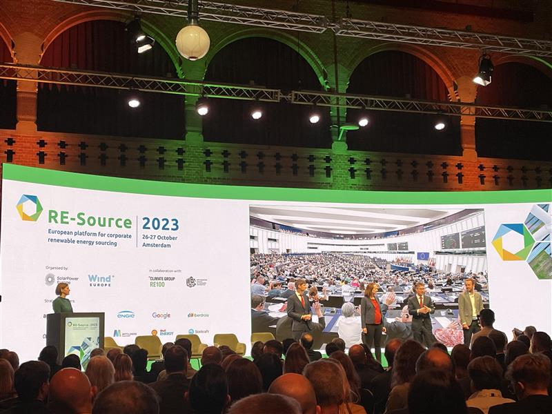 ⚡️🔋We’re at #RESource2023 in #Amsterdam. This year’s event is more important than ever before. As 2030 targets draw ever closer, it’s time for companies to accelerate their #renewable #energy procurement strategies and be part of the #EnergyTransition!