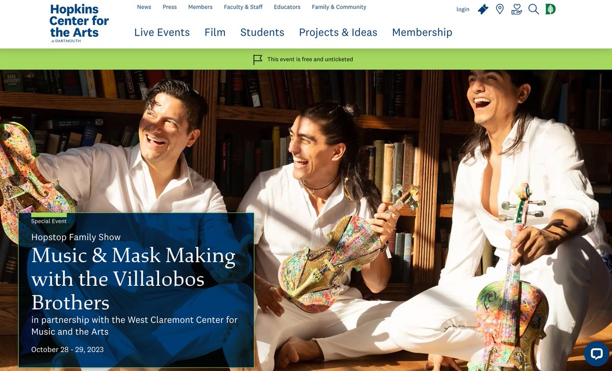 Friends in #NH and #VT! TWO family-friendly, #DayOfTheDead workshops this wkend! Our friends at <a href="/HopkinsCenter/">Hopkins Center</a> and #WCCMA have made this possible completely free of charge, so just bring your little ones and enjoy! For more info please visit: hop.dartmouth.edu/events/music-m… See you there