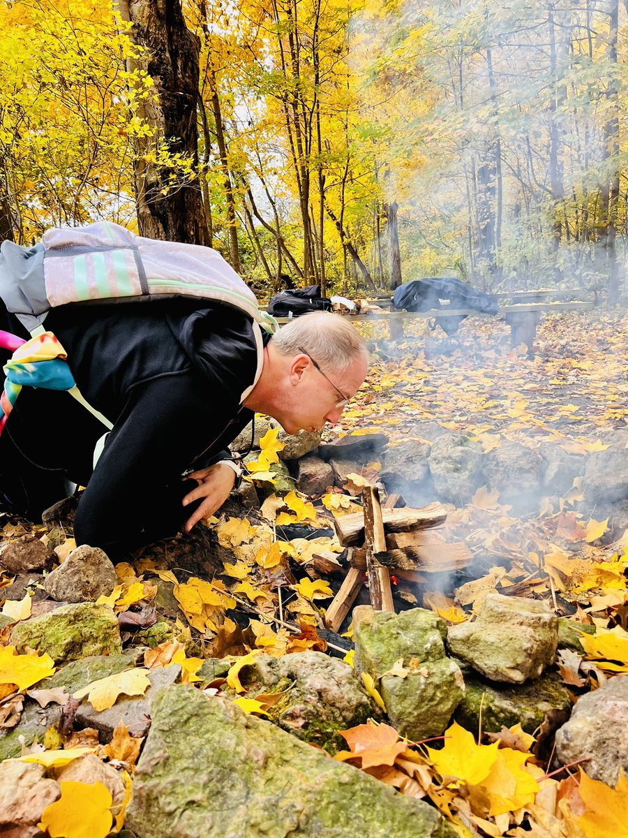 Surviving the wilderness at #hmsoutdoored23