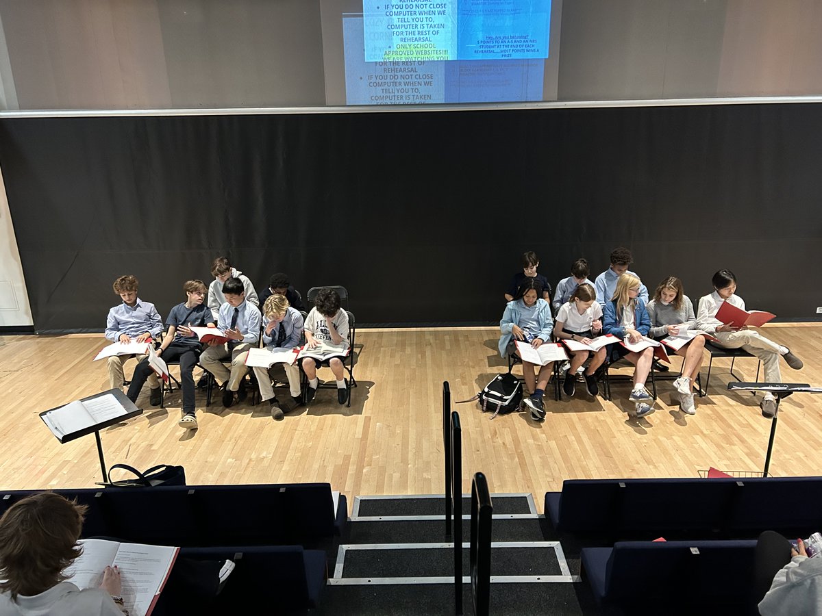 Theatre at Allen-Stevenson tweet media