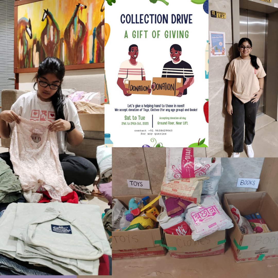 Beginning of a New series: Service Chronicles❤️
In this series we talk about passionate volunteers who were a part of our campaign Danotsav. Today We talk about Esha Dalal, One of the most passionate volunteers we have come across.