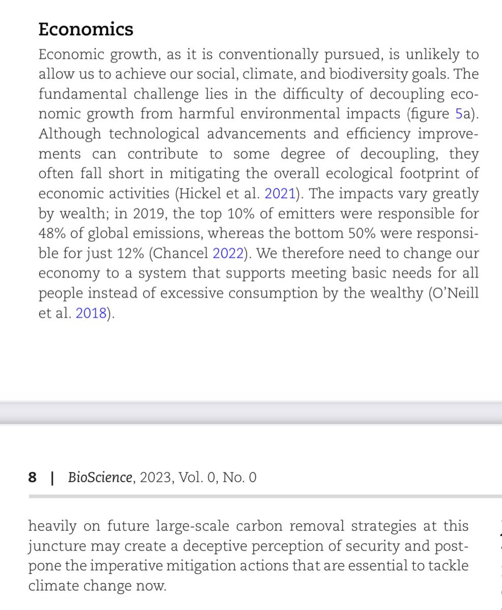 EE4ALL's tweet photo. “Unfortunately, time is up… we are pushing our planetary systems into dangerous instability.”

“Economic growth… is unlikely to allow us to achieve our social, climate and biodiversity goals.”

We need an ecological economic paradigm shift! #EconTwitter

https://t.co/rBIH1X5g8u https://t.co/q9ihxjJz7c