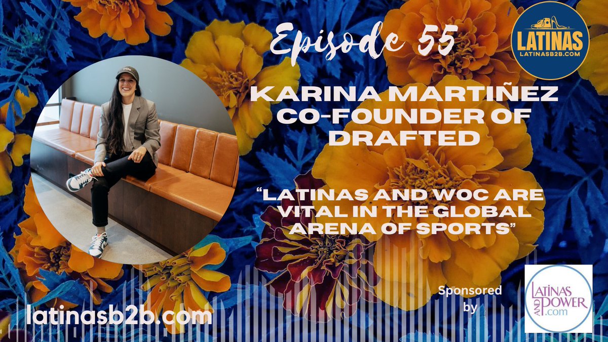 LatinasB2B's tweet photo. 🎙️As Latinas and WOC,  the Women's World Cup has put us on the map as a global audience to invest in.  Globally we have fandom, we spend money on sports and we will not shy away from global arenas. 👉 Listen here: https://t.co/mjIpNAjrKa  
#playuntiltheycantlookaway #latinasb2b https://t.co/8iNXX2l57R