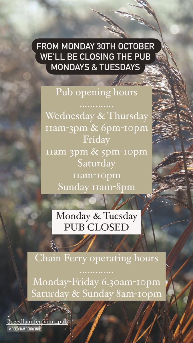 Reedham Ferry Inn (@reedhamferry) on Twitter photo 
