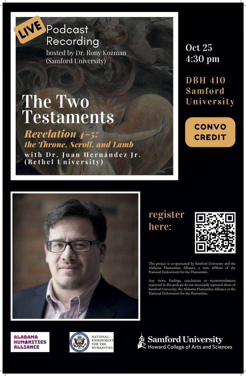 Samford Univ. - Biblical & Religious Studies Dept. tweet media