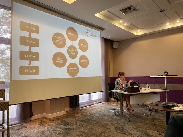 Great to share summary of development of the Hypo-RESOLVE QoL, a patient-reported outcome measure to quantify the impact of hypoglycaemia on HRQoL at the final @HypoResolve meeting. A 14-item questionnaire that can be used in research and clinical settings.