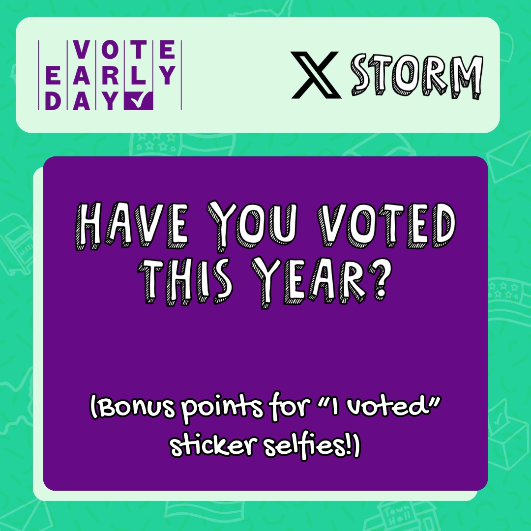 Vote Early Day tweet media