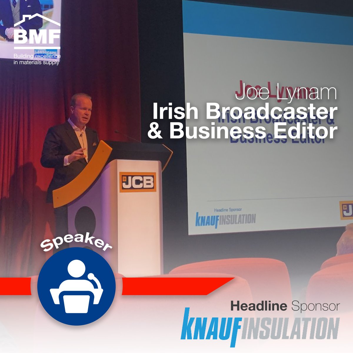 Our second Keynote speaker of the day is Joe Lynam, Irish Broadcaster & Business Editor.