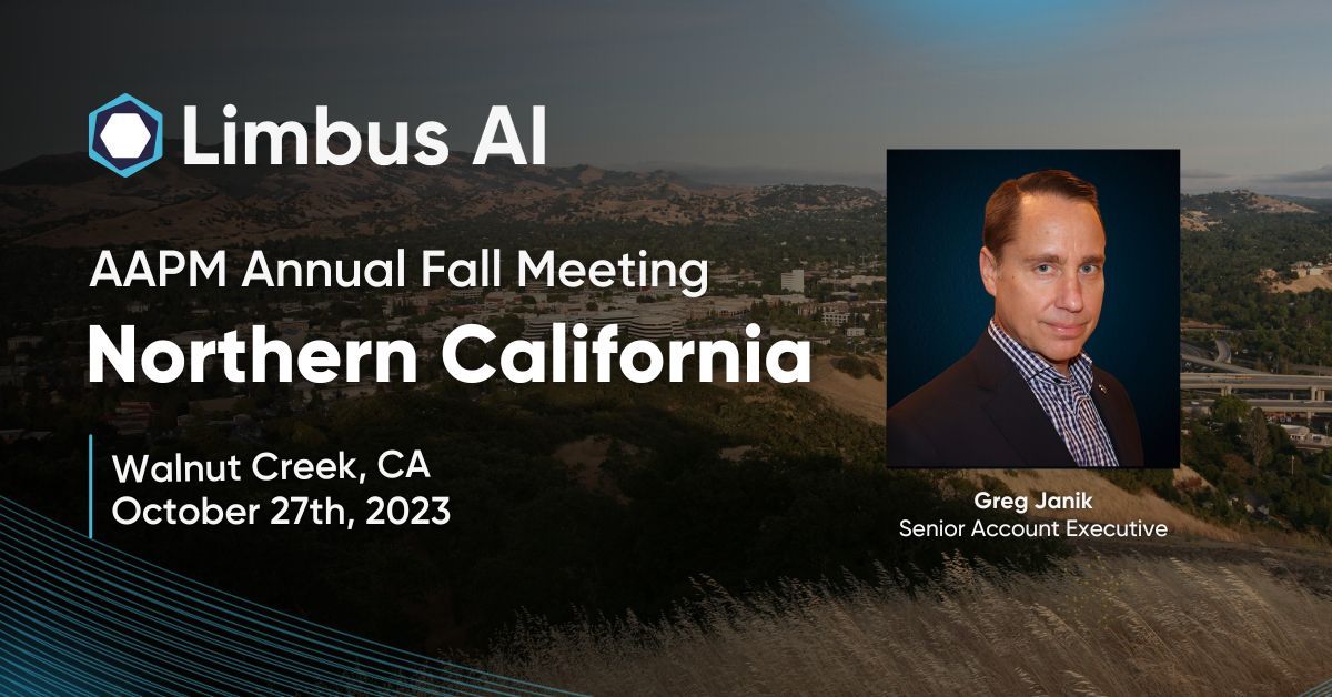 We are pleased to present at the AAPM Annual Fall Meeting in Northern California on October 27th. J

Date: October 27th, 2023
Location: Walnut Creek, CA

🔗 Schedule a Demo: buff.ly/3s9uLtx

#LimbusContour #AI #AutoContouring #RadOnc #RadiationTherapy #MedPhys  #Dosim