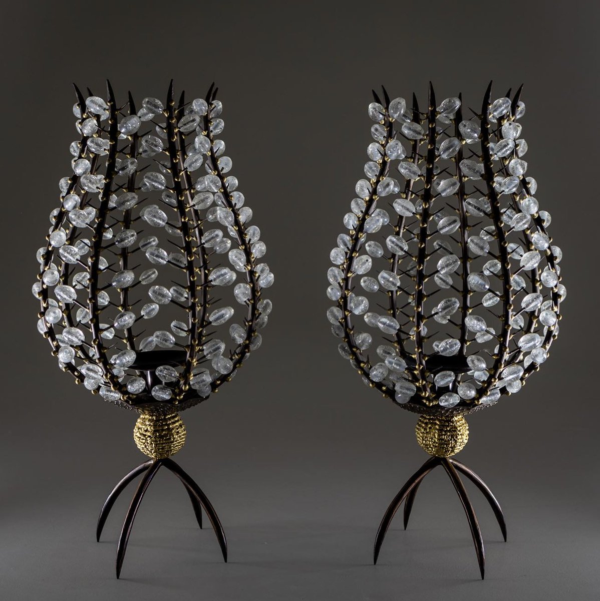 "If we were merely functionalists we would still be sitting on rocks." — André Dubreuil. Karl Kemp Antiques has championed #AndreDubreuil since the early 2000s. They’ll bring his works and more to their booth at #TheSalonNY 2023, Nov 9-13. Tickets at the link in bio.