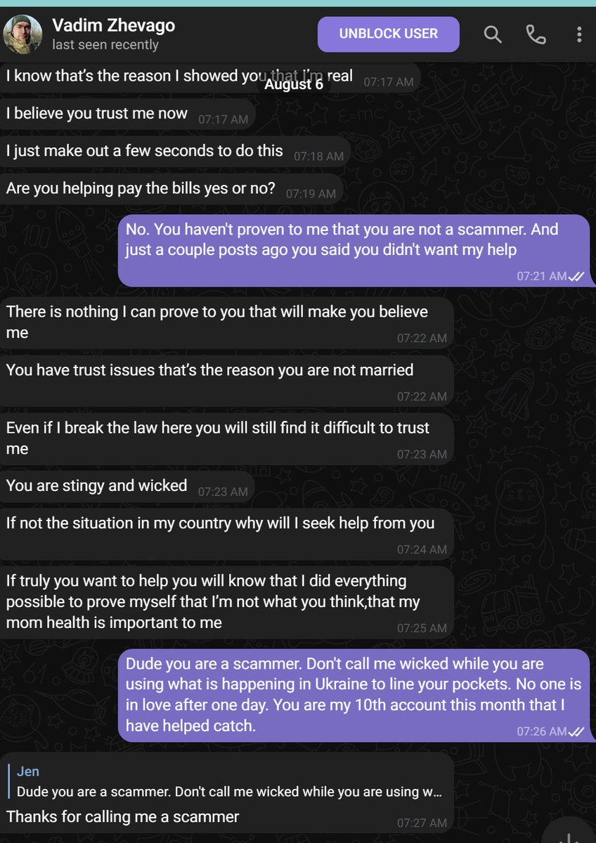 jenalexniko's tweet image. 🚨Scammer!
@ zuselneym 

This is the rebirth of an account that was suspended.
He is using the images of fallen soldier Roman Mashutin 🤬🤬🤬
dp.informator.ua/uk/boroniv-ukr…
The original one was quite an interesting chat LOL