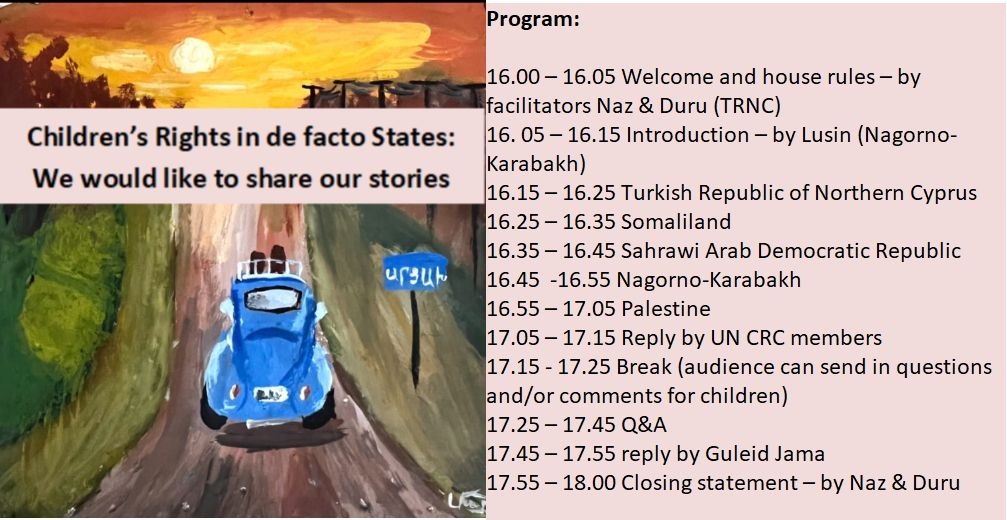 Happening this Saturday, last chance to sign up! To sign up, you can use this link: maastrichtuniversity.eu.qualtrics.com/jfe/form/SV_db…

#Childrensrights
#Childrights
#Defactostates
