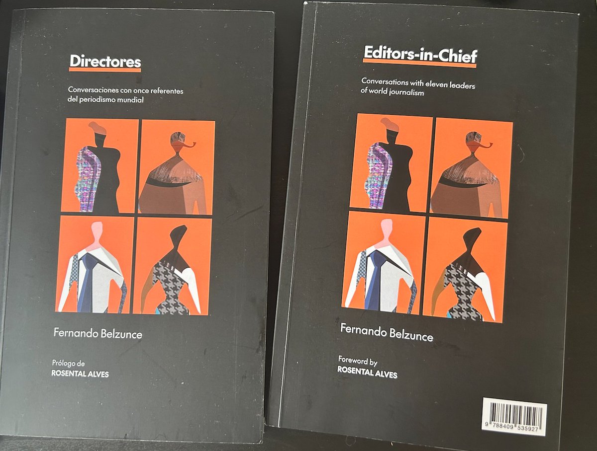 "A masterclass in contemporary journalism" -<a href="/Rosental/">Rosental</a> on <a href="/Beltxun/">Fernando Belzunce</a>'s book Editors-in-Chief: compilation of interviews with <a href="/khalafroula/">roula khalaf</a> <a href="/mariaressa/">Maria Ressa</a> <a href="/CarlosDada/">Carlos Dada</a> <a href="/aagalloni/">alessandra galloni</a> <a href="/MichnikGW/">Adam Michnik</a> <a href="/emmatuckerWSJ/">Emma Tucker</a> <a href="/SERGIO_DAVILA/">Sérgio Dávila</a> <a href="/nycscribe/">Joe Kahn</a> <a href="/garciaruize/">Emilio Garcia-Ruiz</a>, David Walmsley and Wolfgang Krach