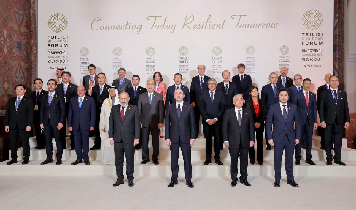 Delighted to host  Tbilisi Silk Road Forum, underscoring 🇬🇪's crucial role as a bridge between Europe&amp;Asia. #tbilisisrf2023 will focus on strengthening global &amp; regional connectivity, building new partnerships &amp; uncovering opportunities for a more resilient tomorrow.