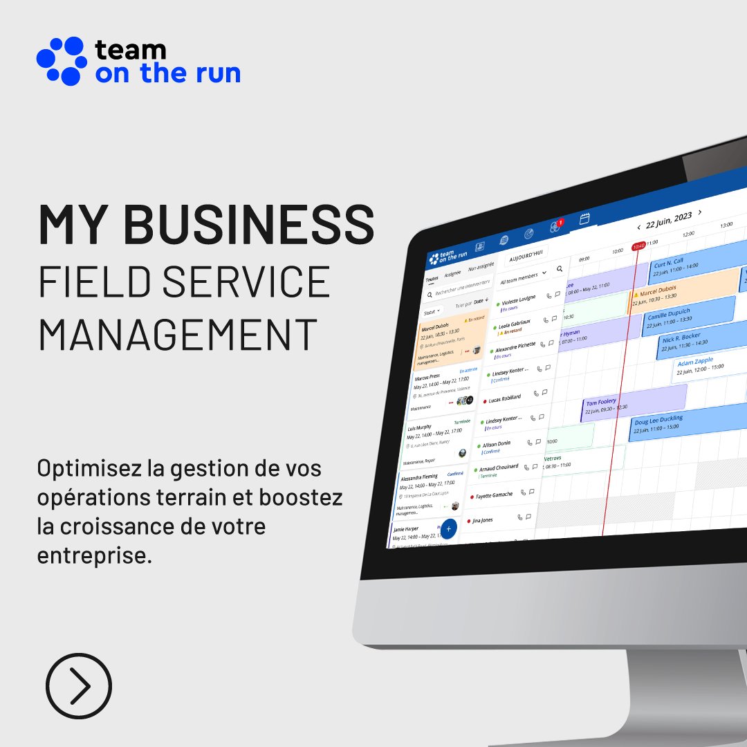 STREAMWIDE's tweet photo. Optimisez la gestion de vos opérations et services sur le terrain grâce à la solution My Business Field Service Management.

➡️Pur en savoir plus : https://t.co/eAiyLtGsPv

#fsm #fieldservicemanagement #planification #efficacité https://t.co/3FyBVpFC3r