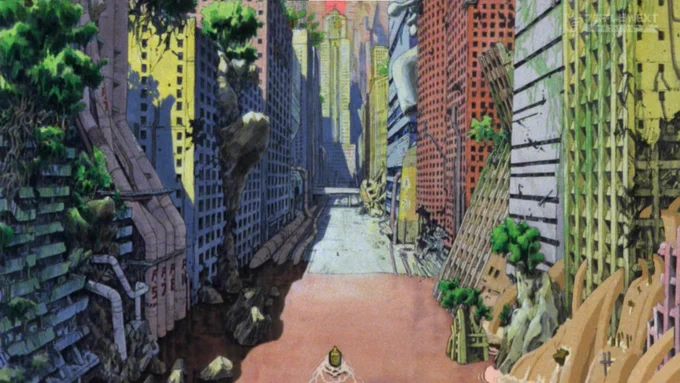 Backgrounds from Manie-Manie : Meikyuu Monogatari ( Manie-Manie 迷宮物語, 1989, Madhouse )