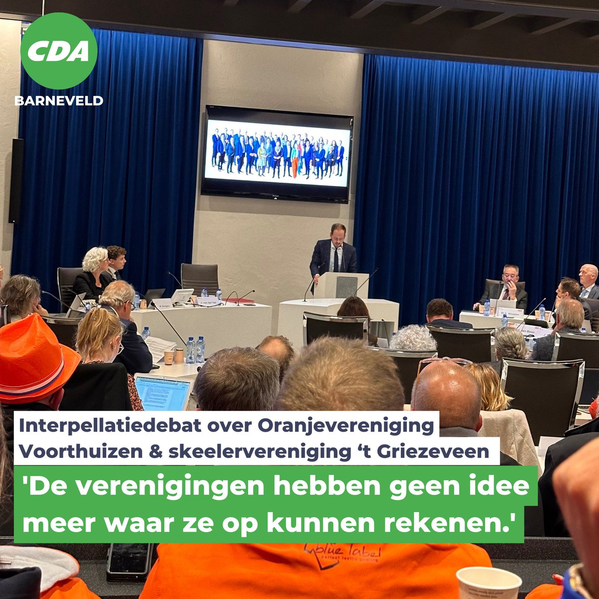 🟠🛼 Deze situatie had voorkomen kunnen worden. Dat is het gevoel dat overblijft. De Oranjevereniging Voorthuizen, skeelervereniging 't Grieze Veen en tal van andere verenigingen worden geconfronteerd met een negatief en koud besluit. (1/3)