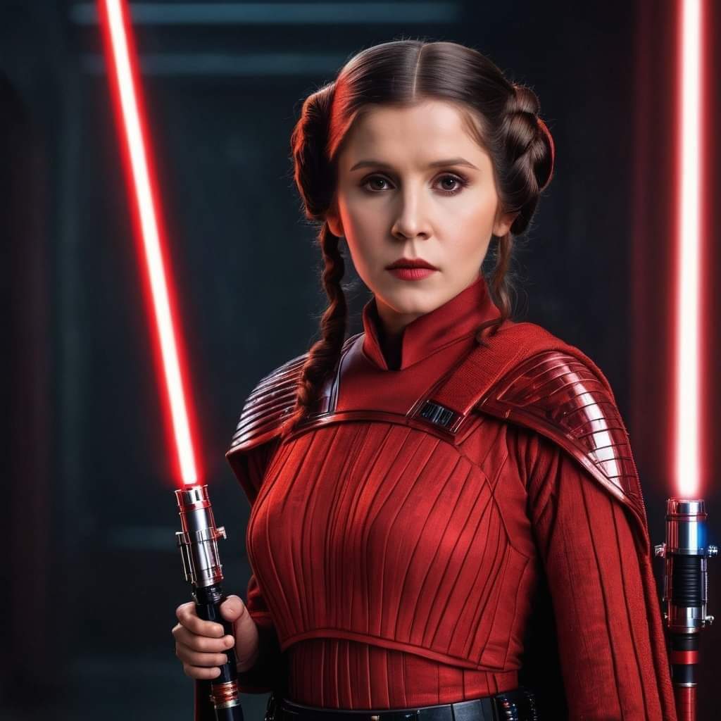 Si la Princesa Leia se hubiera aliado a su padre y juntos dominanen la Galaxia sumidos en el Lado Oscuro...