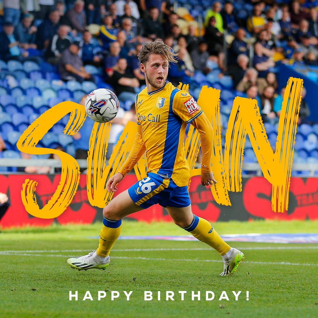 🥳 Happy birthday to Stags' forward <a href="/WillSwanx/">Will swan</a>! 

Enjoy your day, Swanny! 🦢

#Stags 🟡🔵