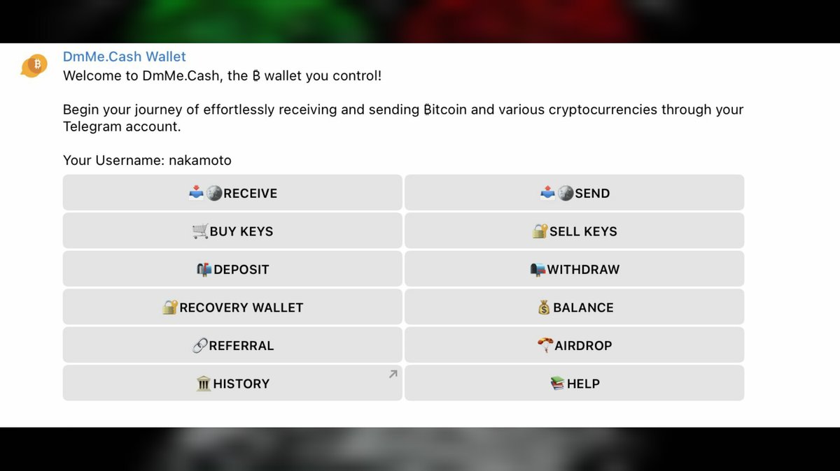nouboudox's tweet photo. X (new twitter) is paying content creators, you can also pay your crypto pals, Team, family and friends on X and Telegram. — Discover DmMeCash (@DmMeCash), the revolution in social payment system and pioneering social Keys on Bitcoin. 

𝗪𝗵𝗮𝘁'𝘀 𝗮𝗯𝗼𝘂𝘁?

As easy for grab, DmMeCash is integrating Bitcoin payment and  solution on X, Discord and Telegram.

More accurately, it's operating as a non custodial smart contract designed on the ICP to process transaction at light speed while reducing the cost. 

It also offers the possibility to hold your friends, individuals, business, or groups social shares or keys on Telegram.

Practically an extensive solution to a broader user base.

𝗚𝗮𝗺𝗲 𝗰𝗵𝗮𝗻𝗴𝗲𝗿?

DnMeCash presents a pile of integrations and mechanism that stand it above existing payment system on social medias. It will gain mass adoption as AI technology, socialFi are still a tale.  We can remember how @tipcoineth surfed on all X pages for its social incentives and unrelized payment X tipping feature. 

DmMeCash ( https://t.co/oorcgg8f8Q)  has a ready and super tested protocol waiting for a launch.

𝗜𝗻𝗻𝗼𝘃𝗮𝘁𝗶𝘃𝗲?

—Being built on new layer of technology powered by ICP. 
—Redesigning and optimising both centralized and Hot wallet  holistically.
—Reducing transaction cost to $0.00026 on Bitcoin.
—Easy integration with shops and trading platforms.
—Token integration, Swap  Staking and Yield at a click.

Above all, @DmMeCash
is going open source. You hear me 👏.

𝗜𝗺𝗽𝗼𝗿𝘁𝗮𝗻𝘁 𝗱𝗲𝗲𝘁𝘀?

—Docs : https://t.co/YmAbx5QTNd
—DC https://t.co/ZPxlukeOet

Get started — https://t.co/oorcgg8f8Q

Don't forget to buy my Keys ( @criticsarts)  if this post has helped you.