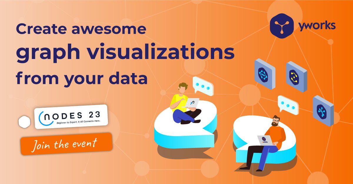 yworks's tweet image. Join us in just one hour at @Neo4j #Nodes2023!
Our CTO, Sebastian, will share the keys to creating stunning #GraphVisualizations from your #Neo4j data. neo4j.com/event/nodes-20…