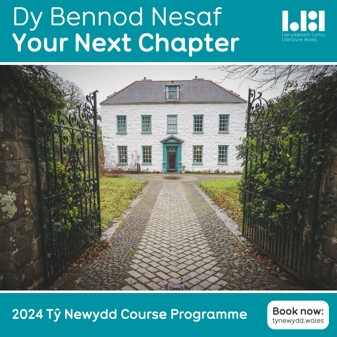Start #YourNextChapter!📚

<a href="/LitWales/">Literature Wales</a> is over the moon to launch the 2024 Tŷ Newydd Course Programme.

From food writing to historical fiction, from yoga to songwriting, we have something for everyone.

Book now 👇:
tynewydd.wales/courses-retrea…