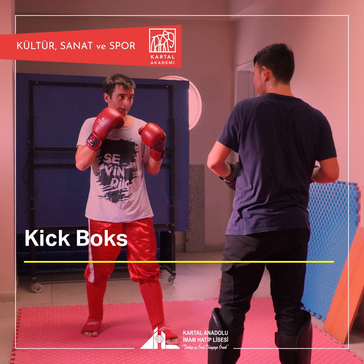 kartalaihl's tweet photo. |Kartal Akademi: Kick Boks|

Güç ve tecrübenin önemli olduğu bu sporda bireyin kendini tanıması, bedensel zindeliğini koruması, sınırlarının farkına varması amaçlanmaktadır. Atölyenin eğitmenliğini milli sporcu ve antrenör İlyas Nas yapmaktadır. #kartalakademi https://t.co/ew7KlxnAPP