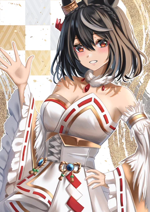 張り切って行こう!! #キタサンブラックがいっぱい見れるタグ 