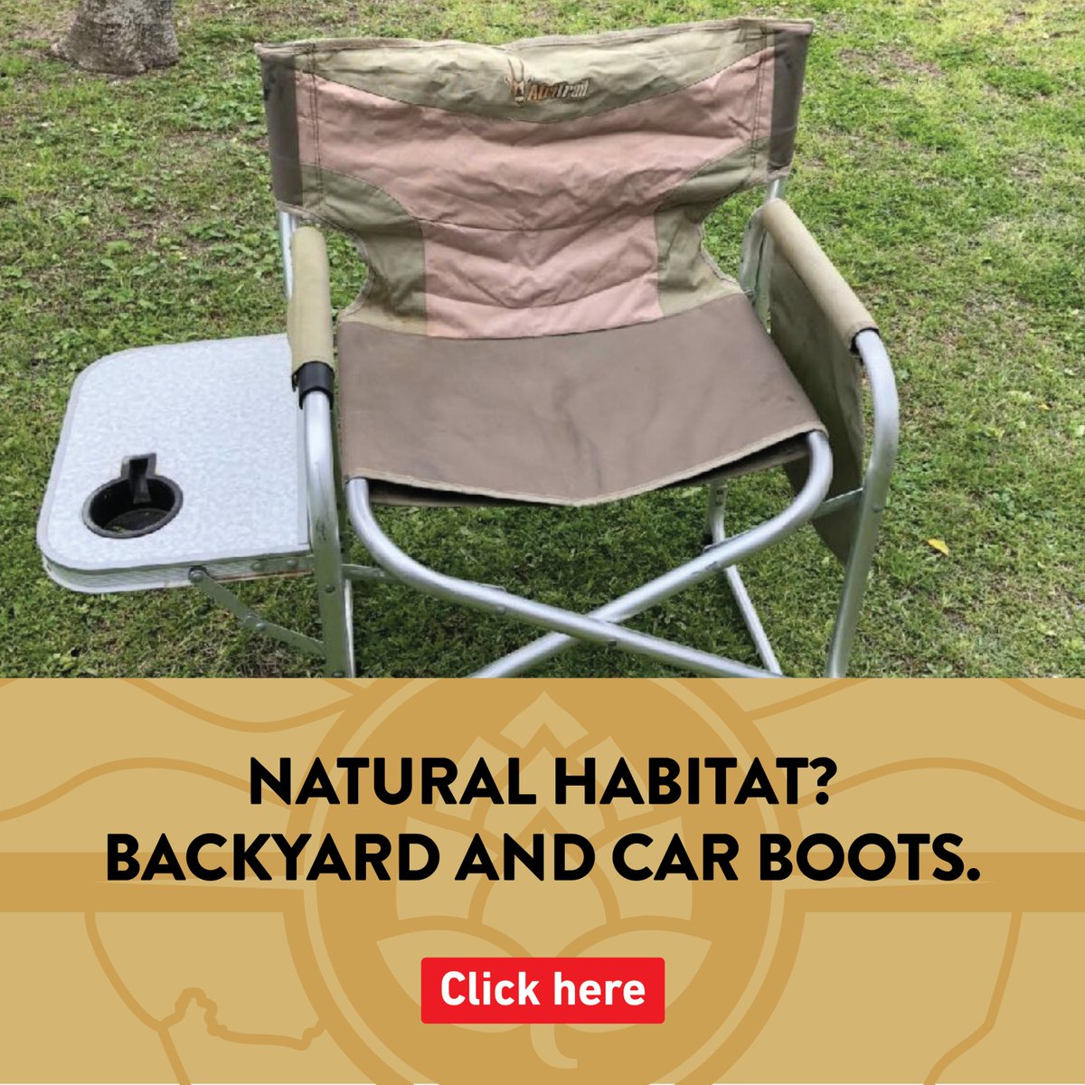 Usually found in the backyard rather than the camping site, this bad boy can solve one or two problems for you: consuming a cold one or sitting down. 🪑

However, click on the link, get involved and we could be able to solve both: gumtree.co.za/a-camping-gear…

🍺 #HansaOver30s