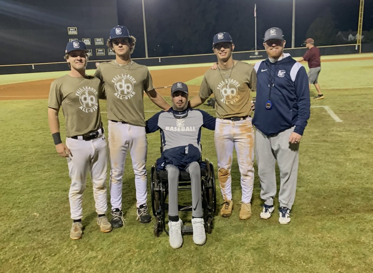 Clover Baseball (@cloverbaseball_) on Twitter photo Congratulations to the following young men for representing the B.L.U.E. Eagles at the 2023 <a href="/diamondprospect/">Diamond Prospects</a> Fall-Star Game!
Daniel Durham (2024)
Logan Satter (2026)
Aiden Smith (2026)
Tremendous ballplayers, outstanding young men!
#Proud Congratulations to the following young men for representing the B.L.U.E. Eagles at the 2023 <a href="/diamondprospect/">Diamond Prospects</a> Fall-Star Game!
Daniel Durham (2024)
Logan Satter (2026)
Aiden Smith (2026)
Tremendous ballplayers, outstanding young men!
#Proud