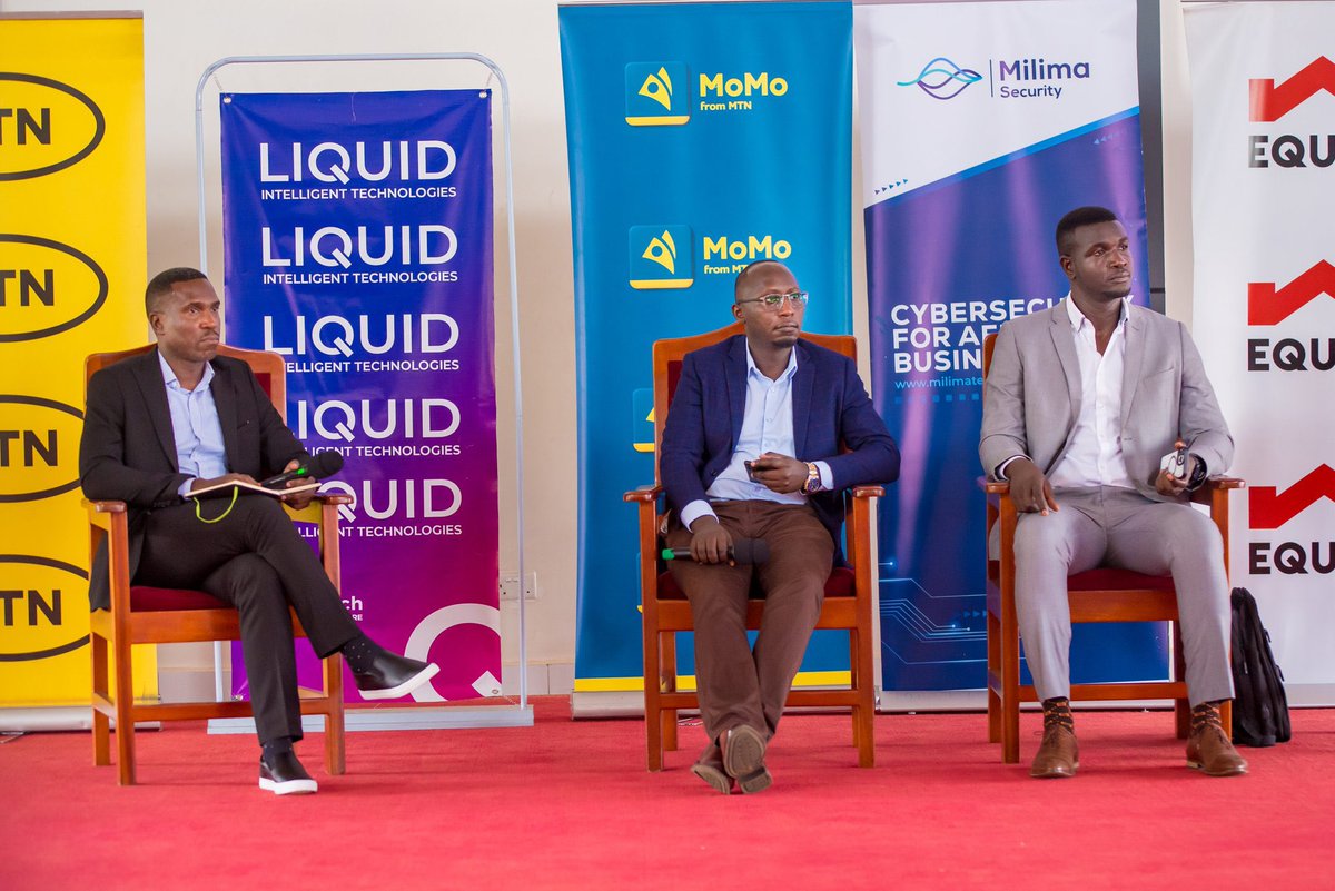 GreyArmourSec's tweet photo. #OctoberCybersecurityAwarenessMonth2023

Panel Discussions:
Building financial technologies
in the face of cyber threats!

With our moderator @maxwellmagero, speakers @AhimbisibweCh, @abdul and @terrencealinde 
#FRAUDCON #cybersecurity #cyber #fraud https://t.co/Z2CjP50UUX