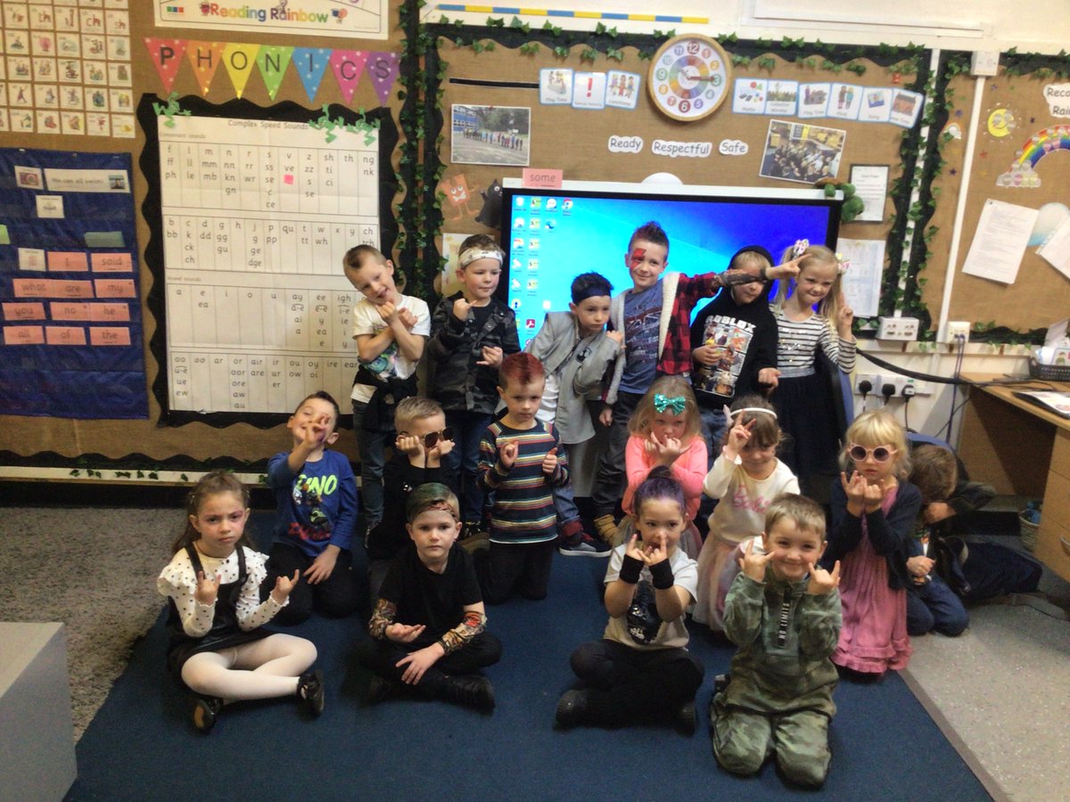 Y1_StPeters_CE (@y1_stpeters_ce) on Twitter photo Year 1 Explorers are enjoying our Times Table Rock Star Day. Look at our fantastic costumes! <a href="/StPeters_CE/">StPeters CE</a> Year 1 Explorers are enjoying our Times Table Rock Star Day. Look at our fantastic costumes! <a href="/StPeters_CE/">StPeters CE</a>