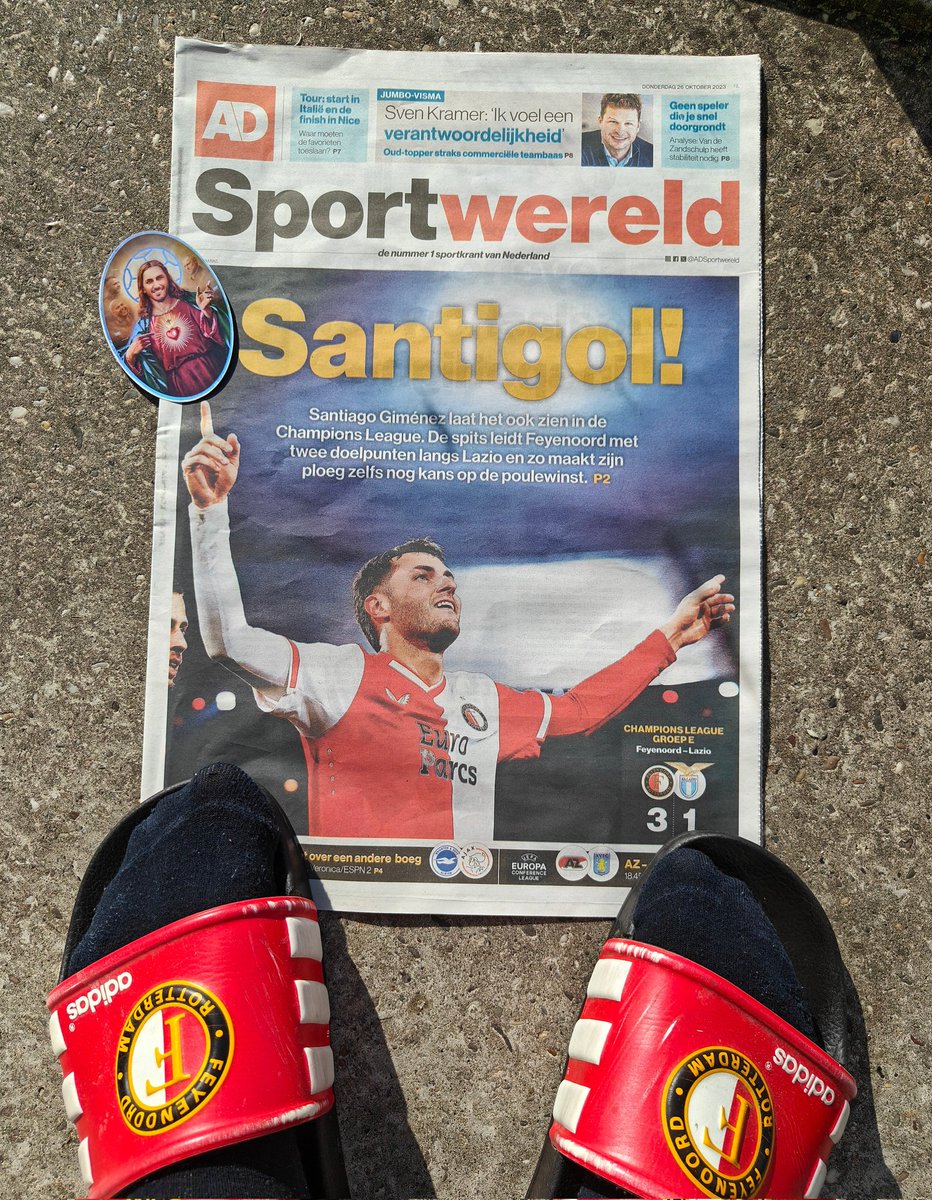 Santigol !  📰  #feyenoord #feylaz