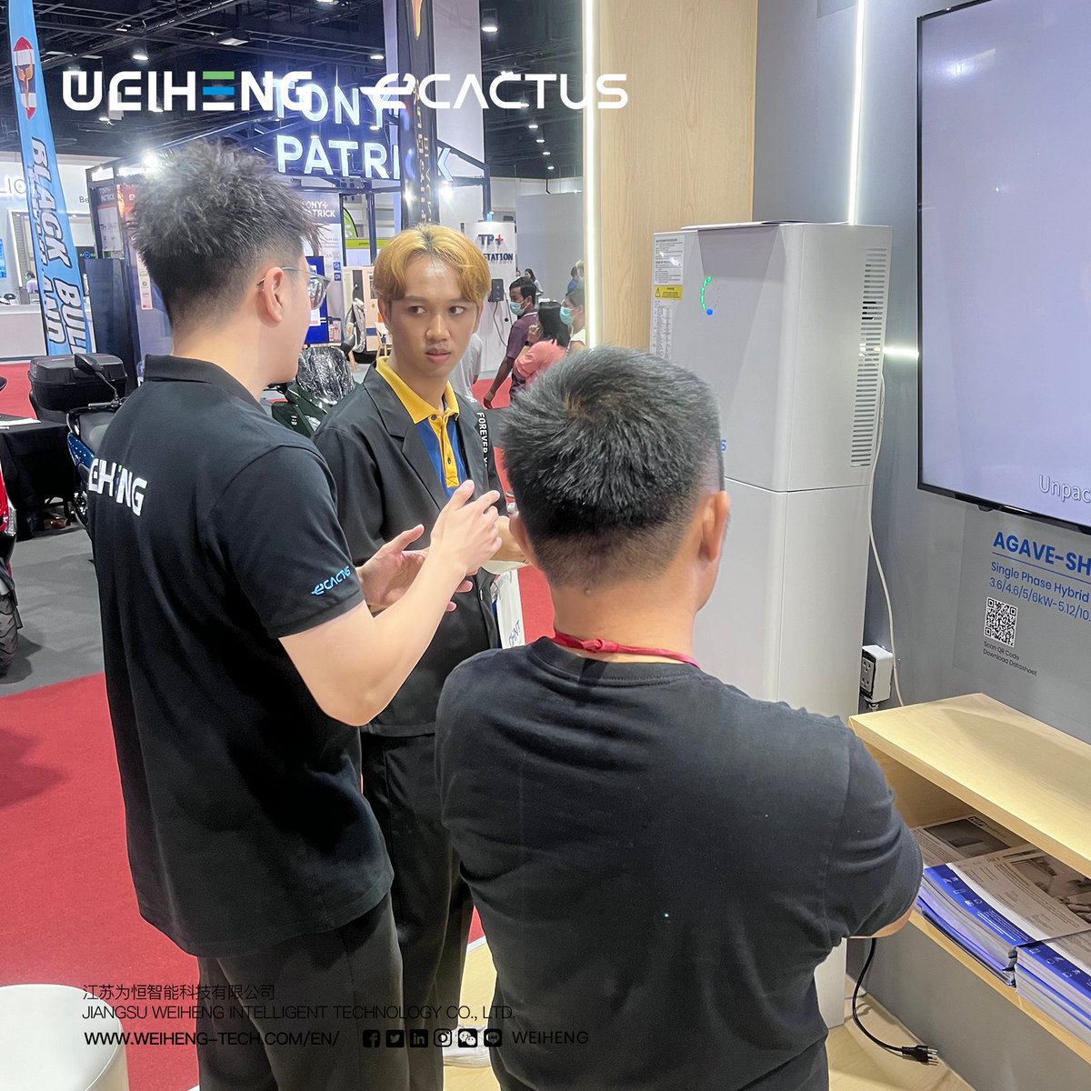 ECACTUS and WEIHENG Energy Storage is thrilled to partner with HIP GLOBAL in Thailand to boost the residential #EnergyStorage market. 🌟 Our ESS solutions can connect with electric vehicles through EV chargers. Stay tuned for greener and more innovative offerings!