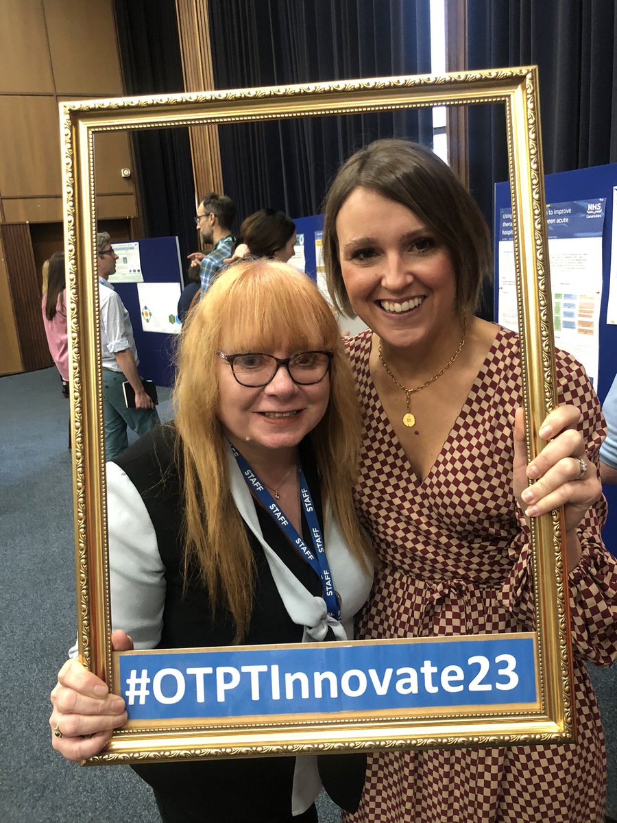 A brilliant morning spent celebrating and learning more about the incredible work in NHSL. Proud to work with such an inspirational team. #OTPTInnovate23 @Cathnwb