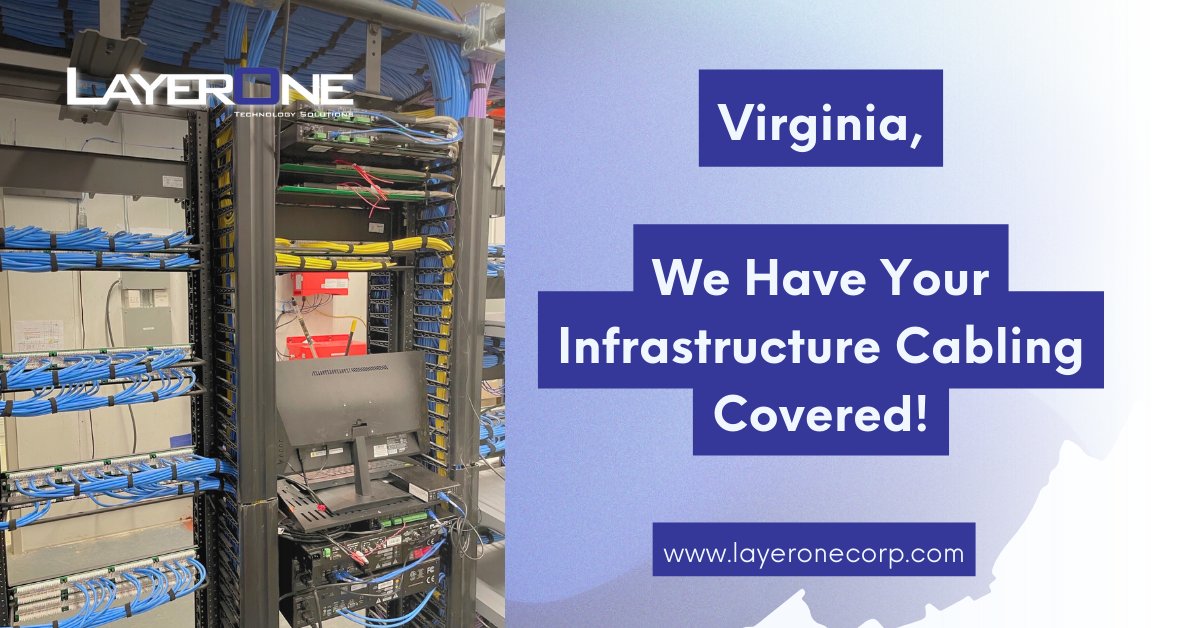 LayerOneCorp's tweet image. Have you ever thought about how infrastructure cabling connects communities? We can help make that connection stronger with our team of certified specialists who are prepared to tackle projects of any size.  pulse.ly/04ij5qqquy #ProTechs #SafeCommunities #ThursdayMotivation