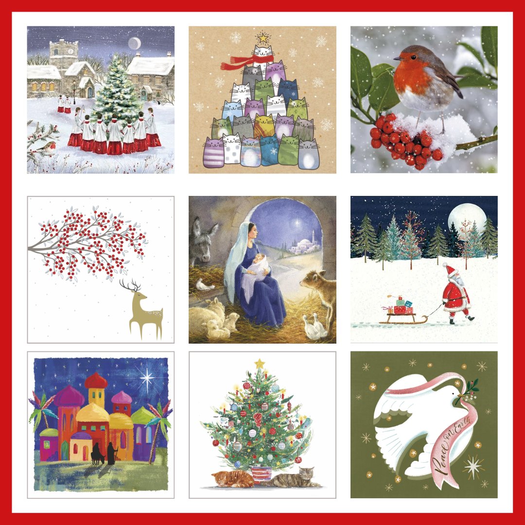 We're proud to support these amazing children's charities through the sale of charity Christmas cards. <a href="/actnforchildren/">Action for Children</a> <a href="/barnardos/">Barnardo’s</a> <a href="/CharlieWallerUK/">The Charlie Waller Trust</a> <a href="/NSPCC/">NSPCC</a> <a href="/MakeAWishUK/">Make-A-Wish UK</a> <a href="/childrensociety/">The Children's Society</a> <a href="/Tog4ShortLives/">Together for Short Lives</a> <a href="/YLvsCancer/">Young Lives vs Cancer</a> Shop the full range of charity cards here: bit.ly/3Z1lIql