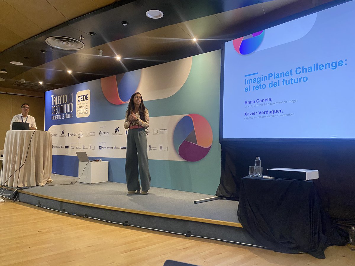 Cerramos la jornada #TalentoEnCrecimiento con imaginPlanet Challenge: el reto del futuro, junto a <a href="/xavierverdaguer/">Xavier Verdaguer</a> y Anna Canela.

Un espacio interactivo dónde los asistentes podrán hablar de manera directa sobre cómo pueden tomar las riendas de su tiempo y futuro.