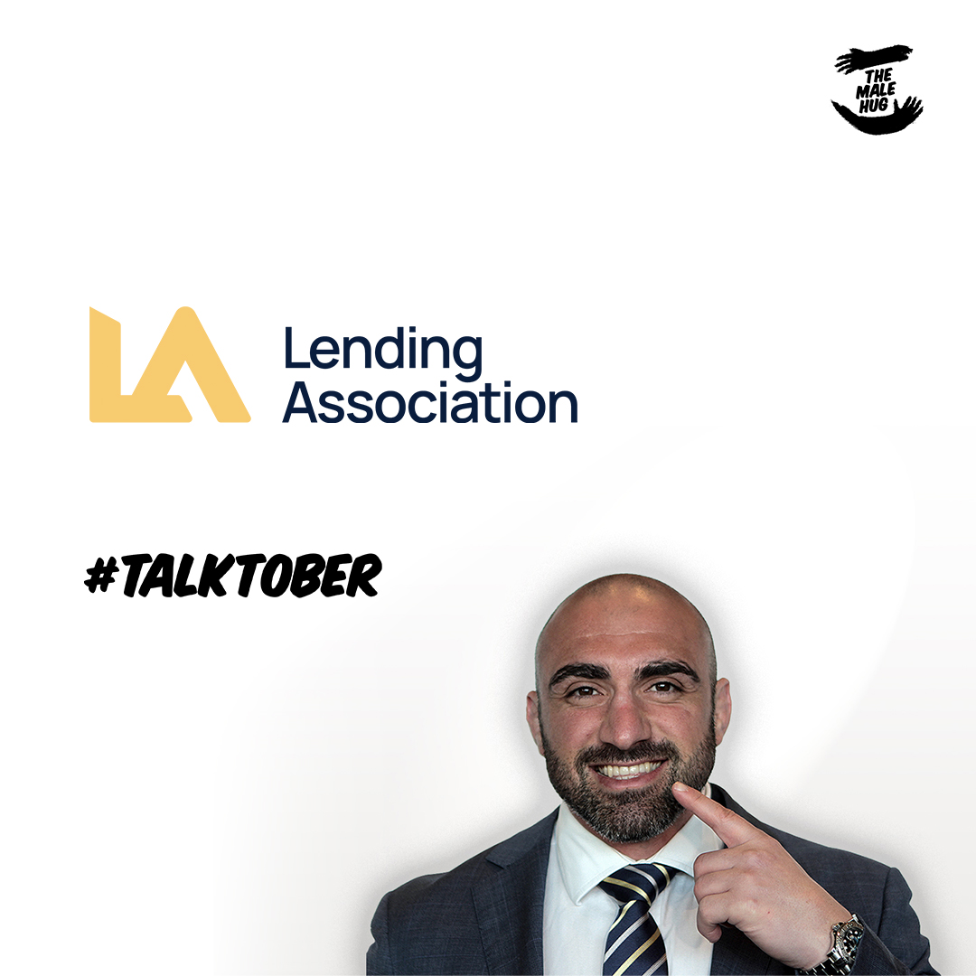 During #Talktober we want to thank our good friends, ambassador @tim_mannah & the team at Lending Association for their ongoing support of The Male Hug and men's mental health. We're proud to have both Tim and LA along our journey. #MensMentalHealth #MentalHealth #1800MyBuddy