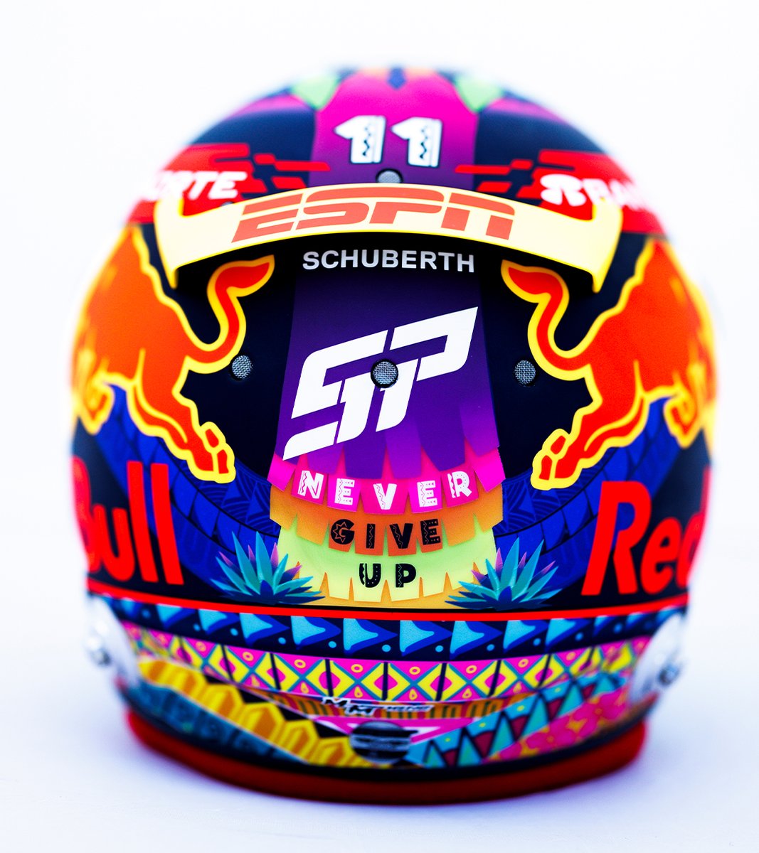 redbullracing's tweet photo. All in the details 🎨🔎 @SChecoPerez 🇲🇽 https://t.co/JL94WqI2BT
