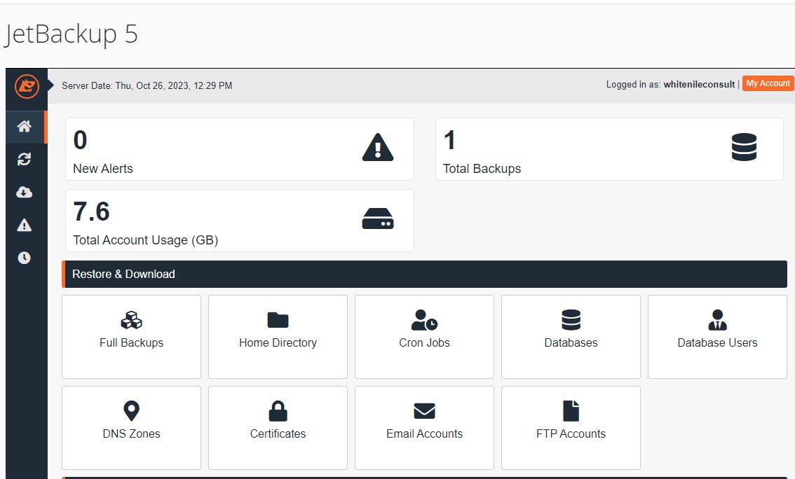 thinkxsoftware's tweet image. Manage your website with #Jetbackup5 seamlessly 
thinkxcloud.com