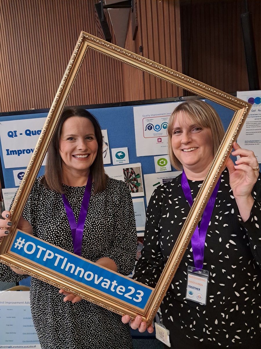 caldwellgmc's tweet photo. What a brilliant morning for Lanarkshire’s OT &amp; Physio Recognising Innovation Together event #OTPTInnovate23 @NHSLOT https://t.co/KX5aTQaBWU