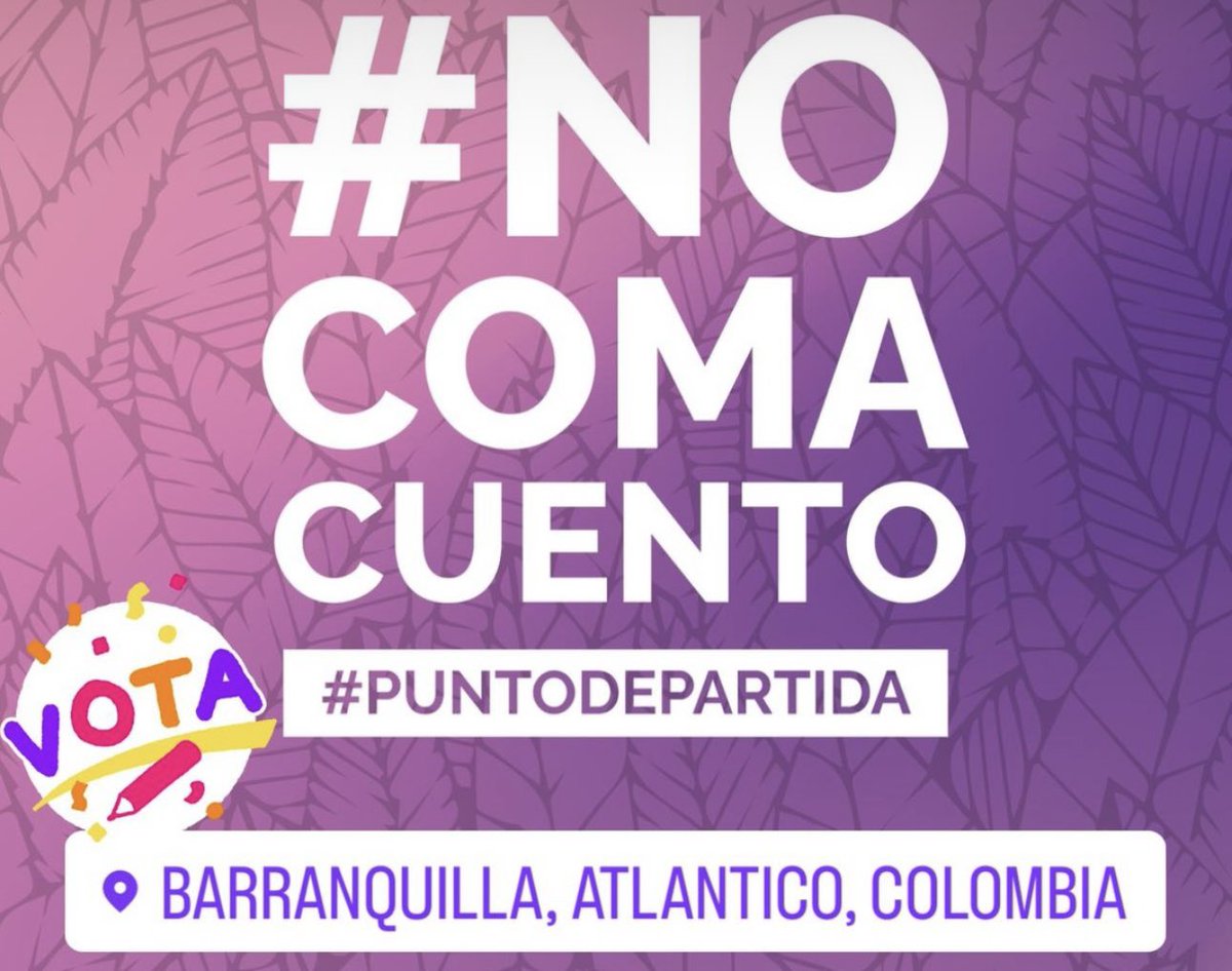 ✊🗳️ #NoComaCuento | Durante esta semana dialogaremos sobre las necesidades que tienen algunas ciudades del país, cuéntanos, ¿qué necesidades tiene Barranquilla?

🎙 <a href="/Samuelescobarde/">Samu</a>, <a href="/julihernandezh/">Juliana.</a> y <a href="/Alejabeltran/">Alejandra Beltrán</a> están #AlAire en todas nuestras frecuencias 📻