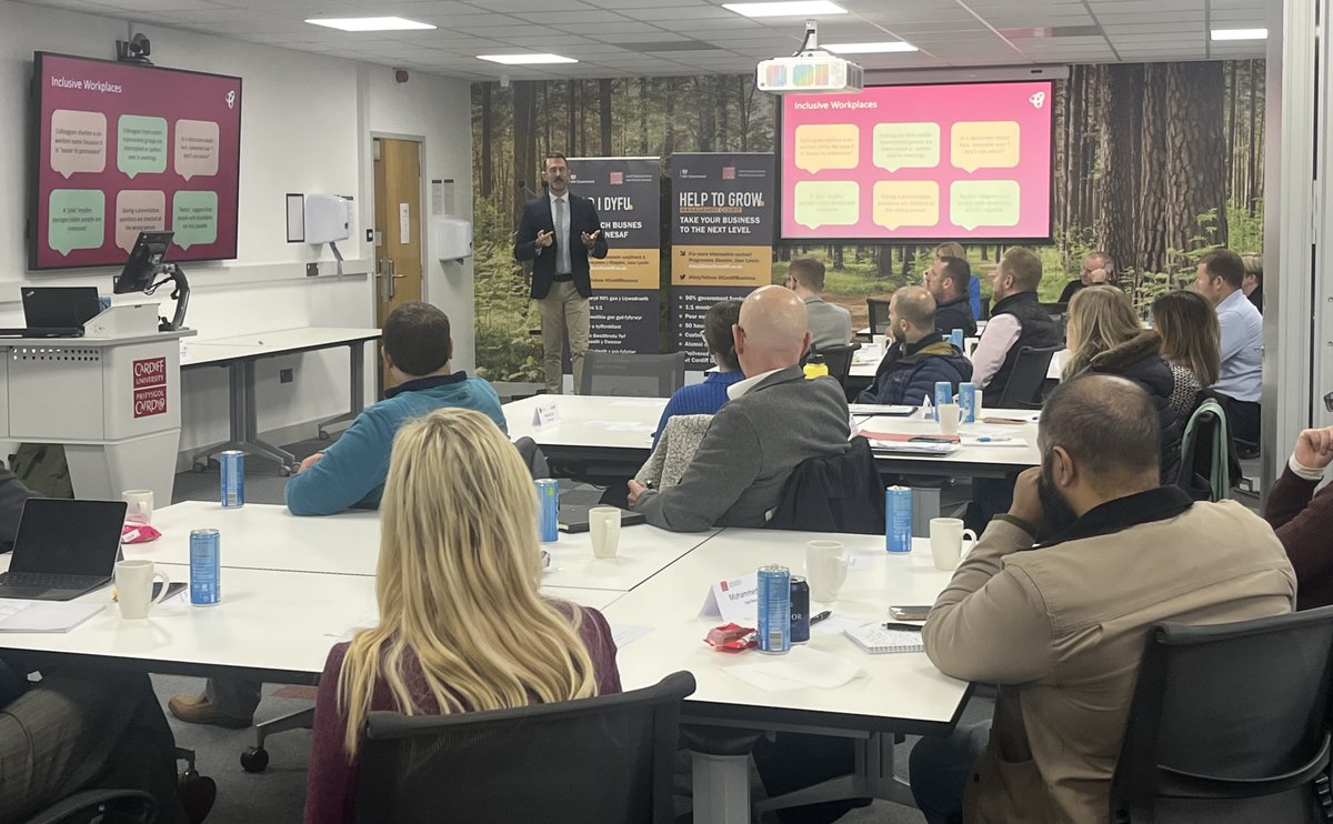 "Diversity is a reality - Inclusion is a choice" - Our thanks to Dan Priest, Inclusion Manager for <a href="/PrincipalityBS/">Principality Building Society</a> sharing insights - embed #EDI principles in #welsh #SMEs. EDI is a cross cutting theme in the #helptogrow course <a href="/cardiffbusiness/">Cardiff Business School</a> cardiff.ac.uk/business-schoo…